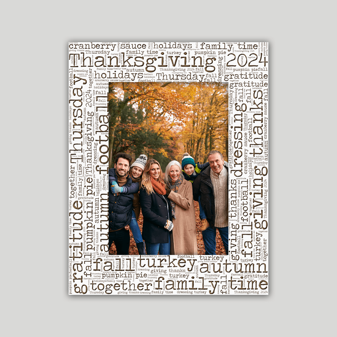 Thanksgiving 2024 Photo Frame