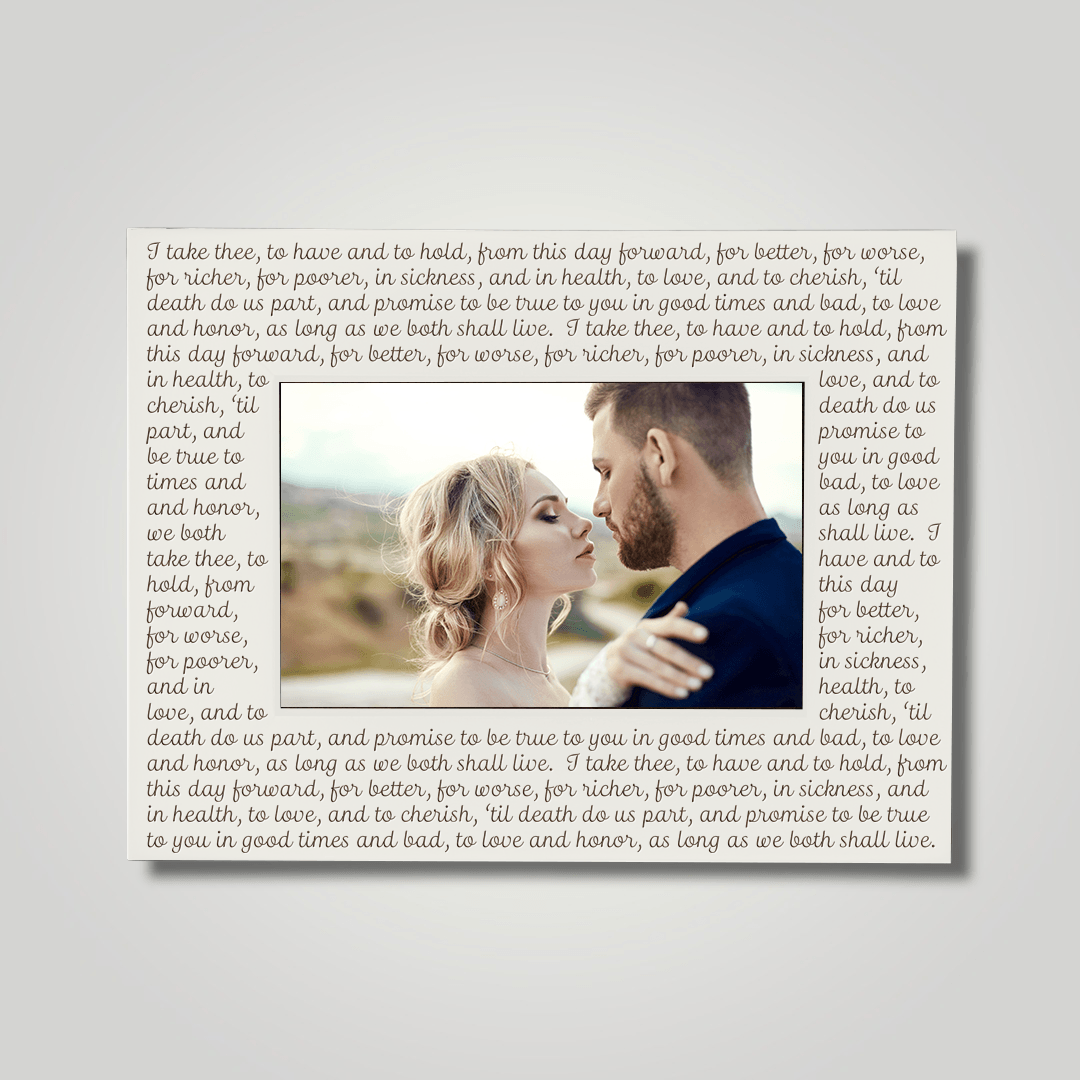 Wedding (small font) - Journey Frames