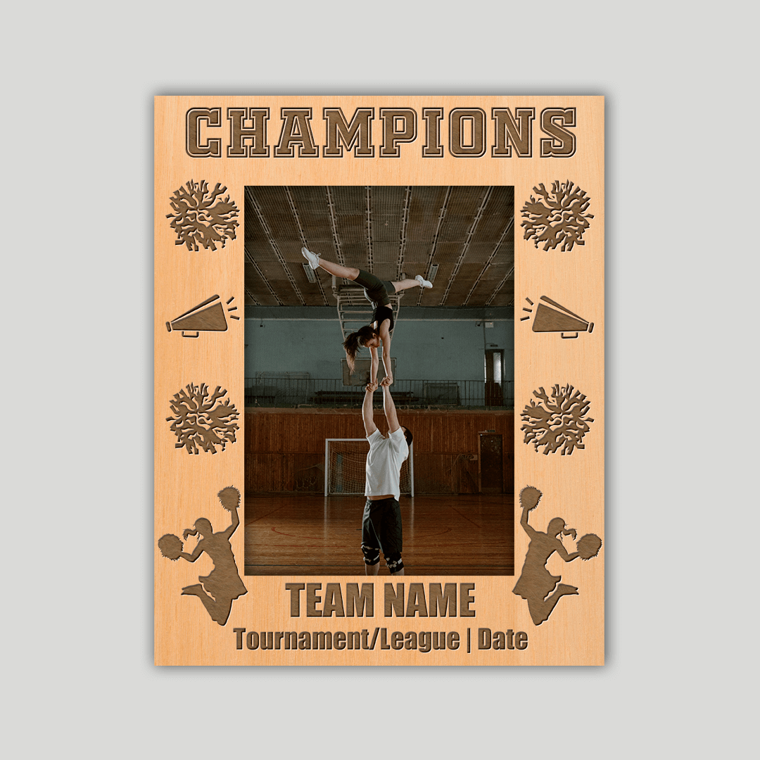 Cheer Championship Photo Frame