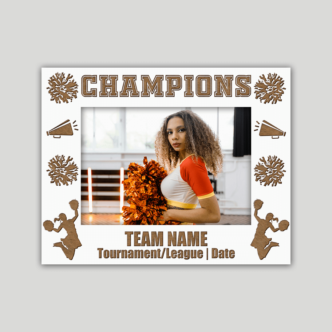 Cheer Championship Photo Frame