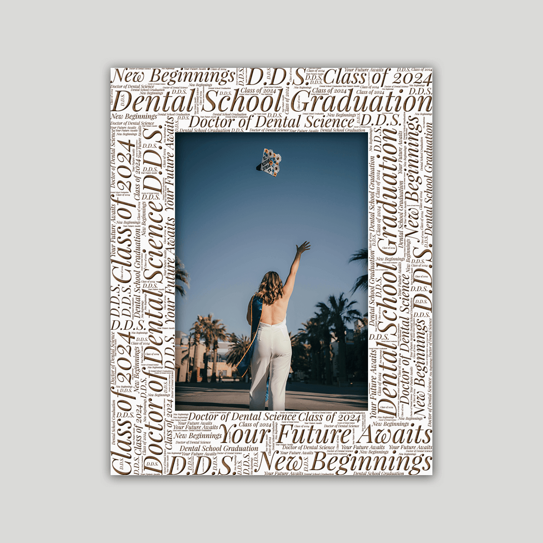 Dental School Graduation Photo Frame
