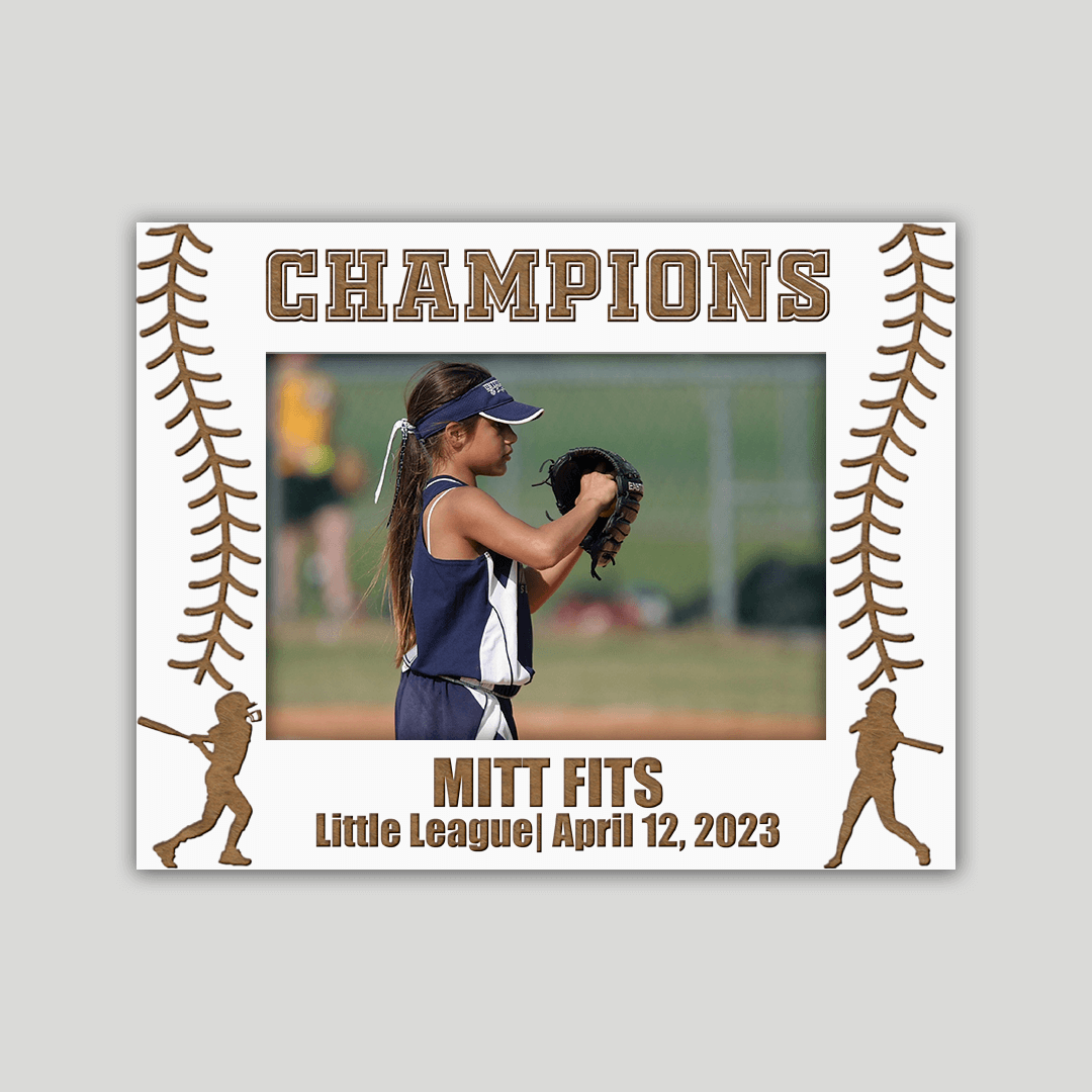 Softball Championship Photo Frame