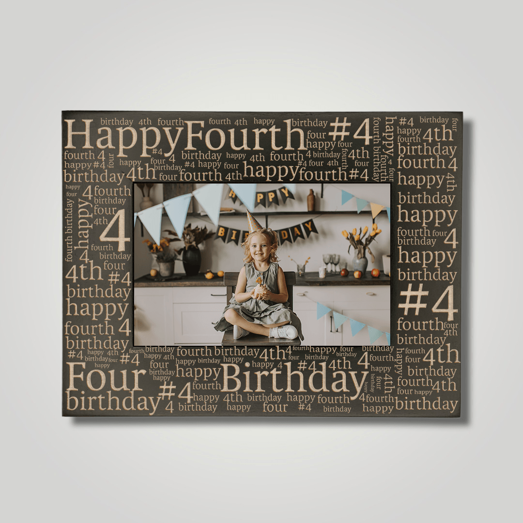 Fourth Birthday - Journey Frames