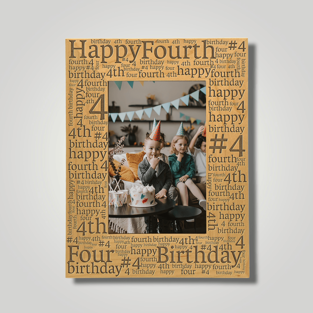 Fourth Birthday - Journey Frames