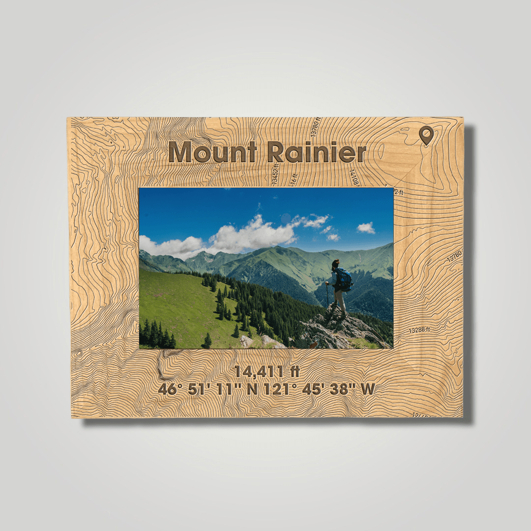 Mount Ranier (large font) - Journey Frames