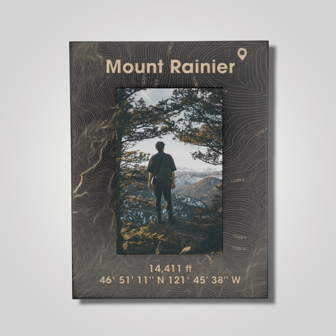 Mount Ranier (large font) - Journey Frames