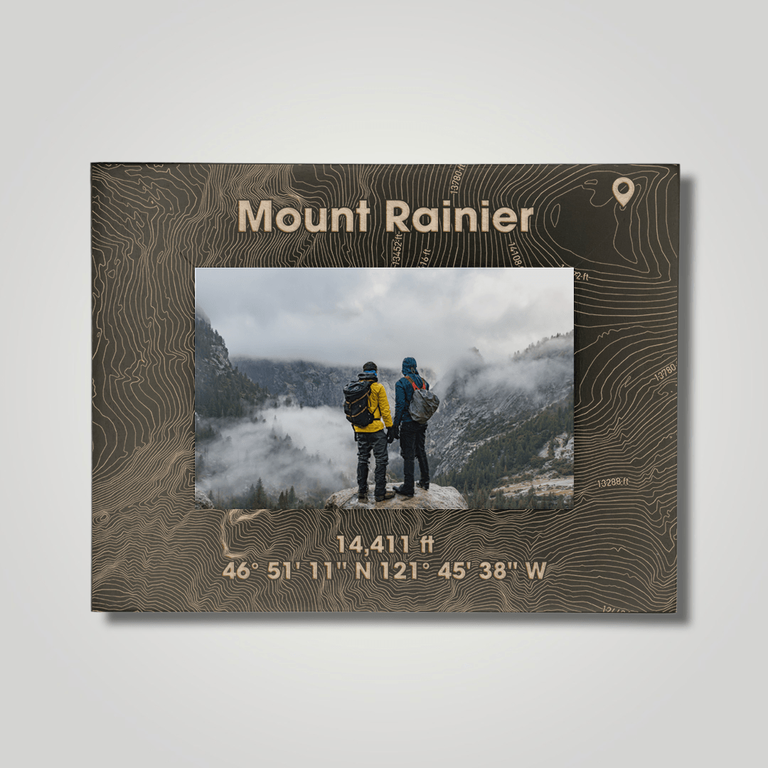 Mount Ranier (large font) - Journey Frames