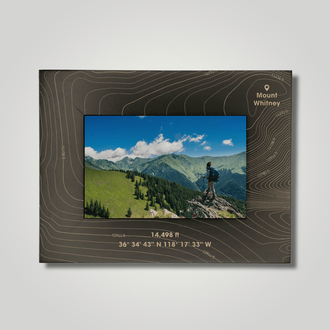 Mount Whitney (small font) - Journey Frames