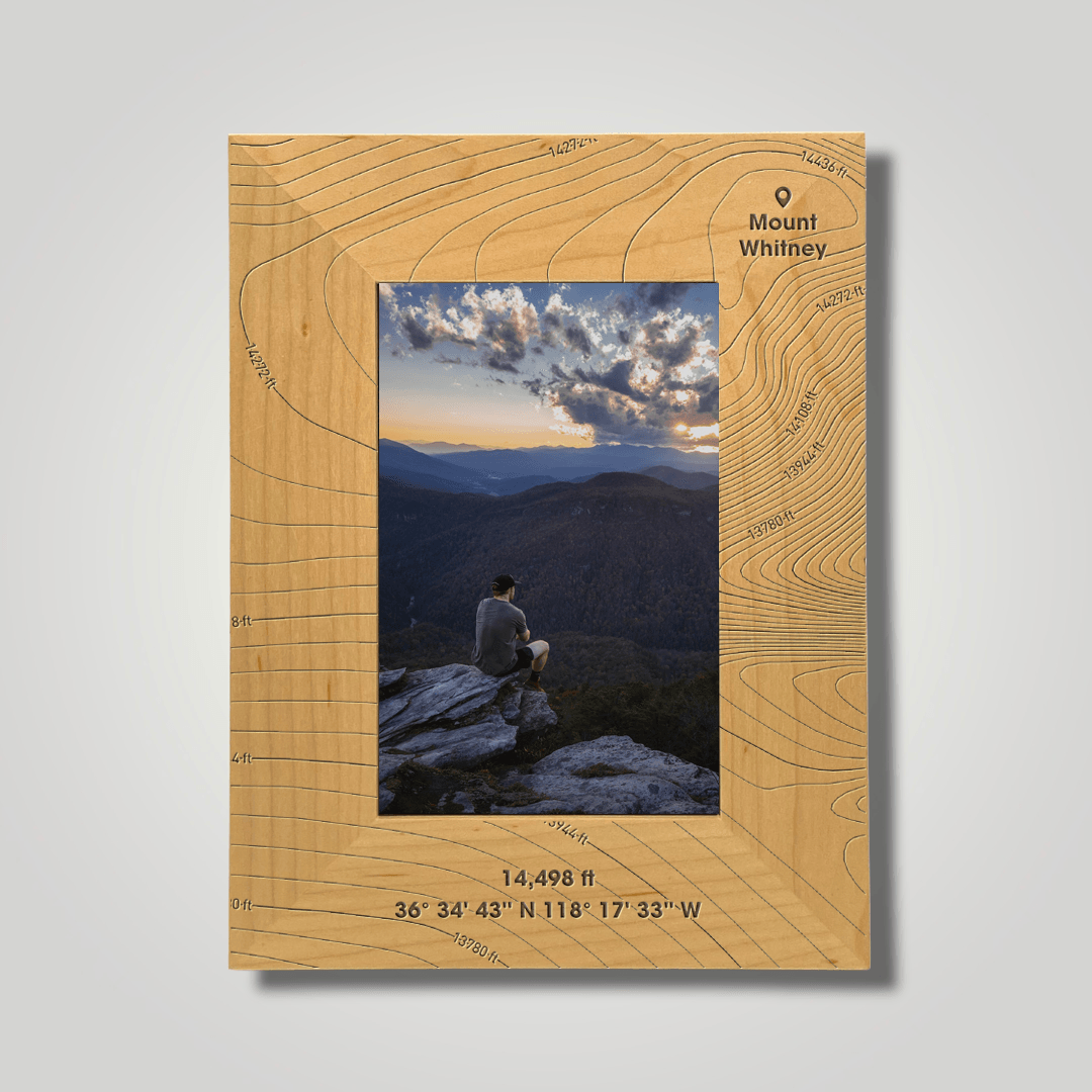 Mount Whitney (small font) - Journey Frames