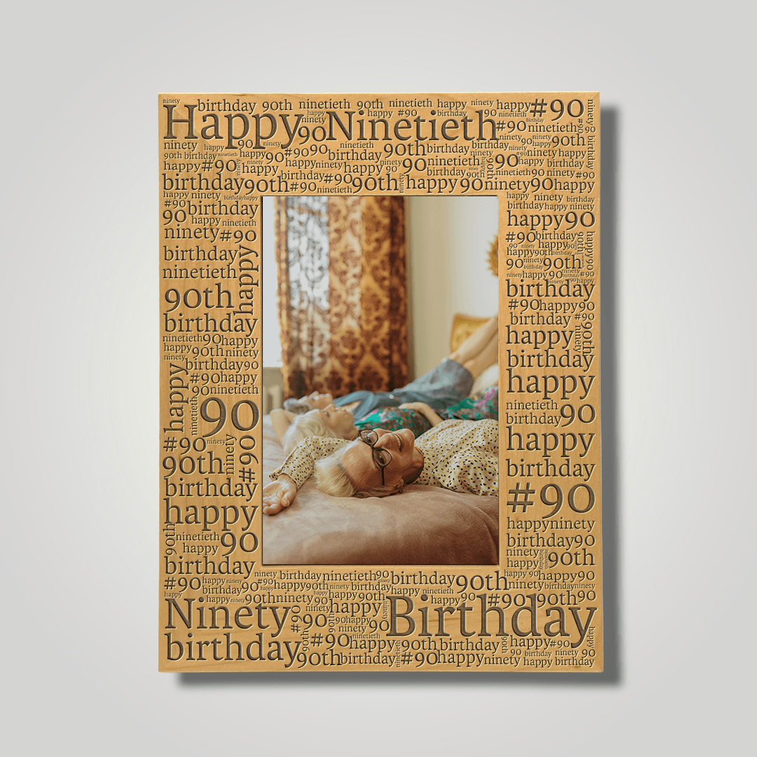 Ninetieth Birthday - Journey Frames
