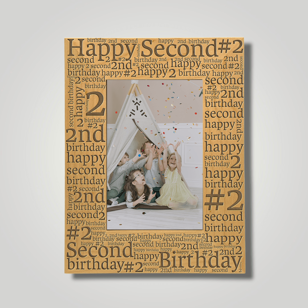 Second Birthday - Journey Frames