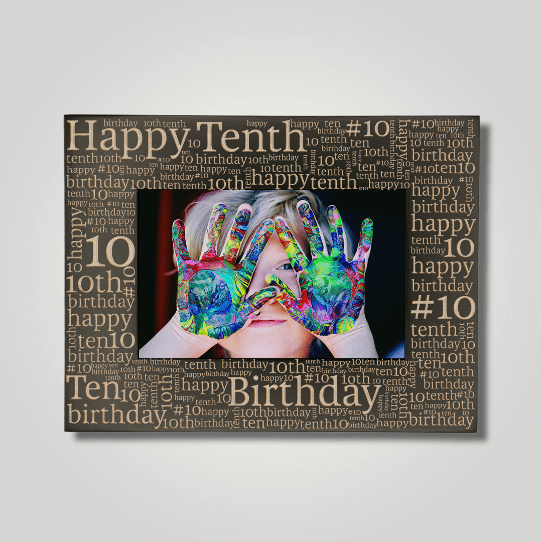 Tenth Birthday - Journey Frames