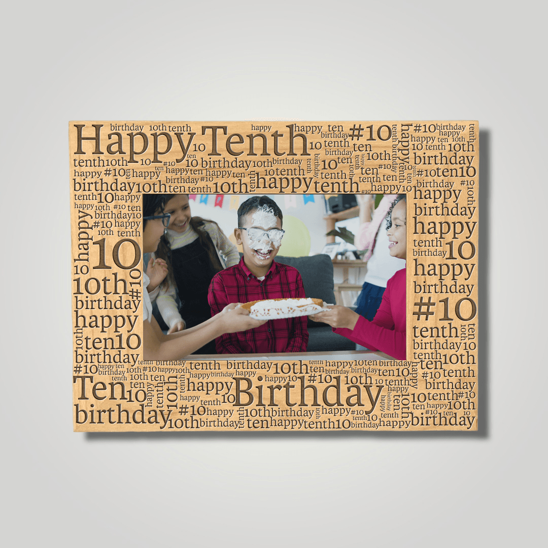Tenth Birthday - Journey Frames