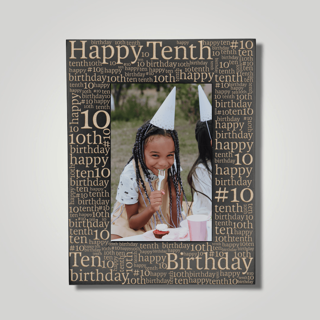 Tenth Birthday - Journey Frames