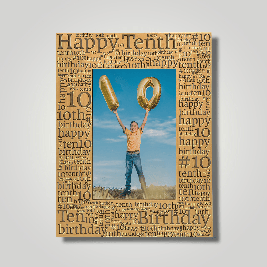 Tenth Birthday - Journey Frames