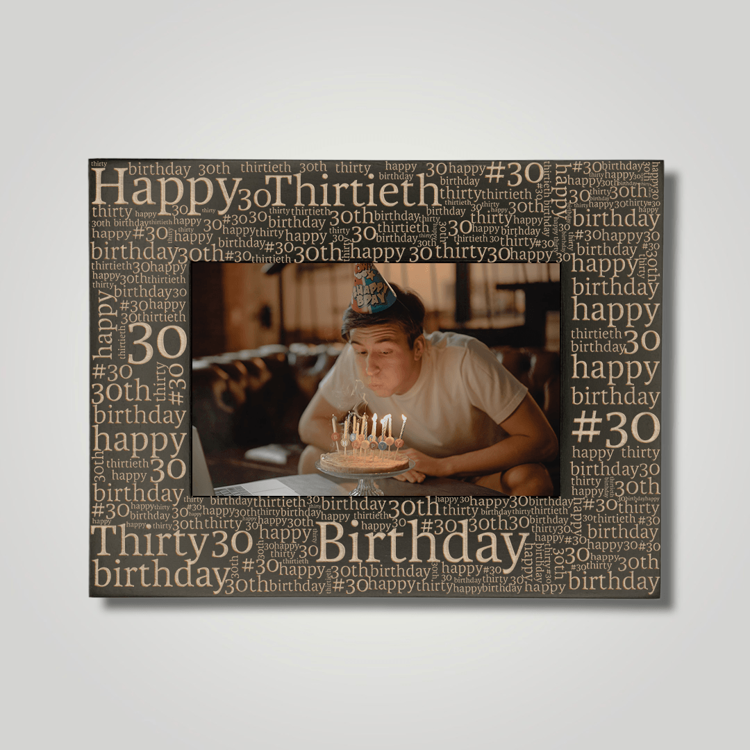 Thirtieth Birthday - Journey Frames