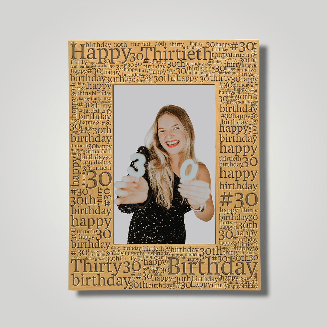 Thirtieth Birthday - Journey Frames
