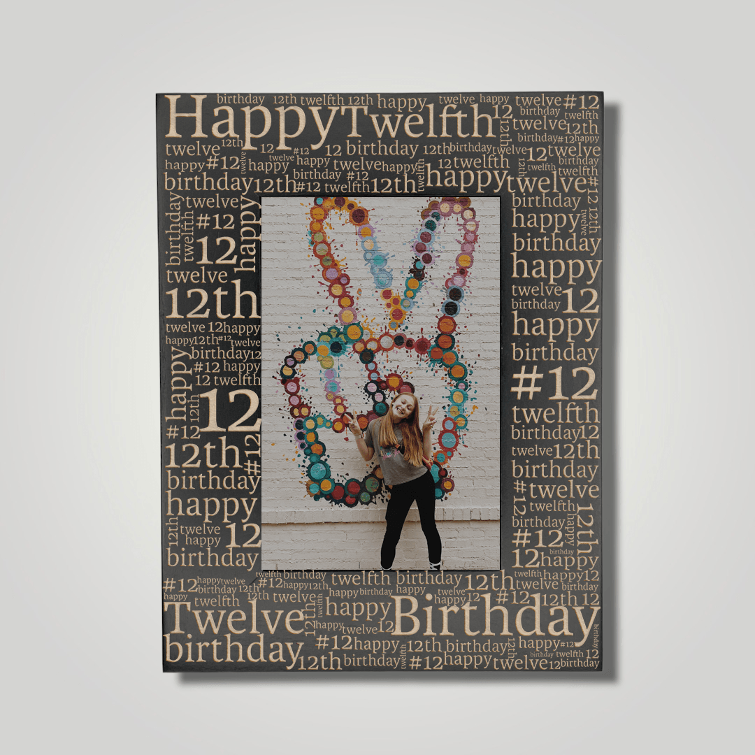 Twelfth Birthday - Journey Frames