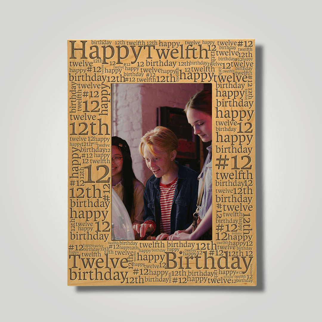Twelfth Birthday - Journey Frames