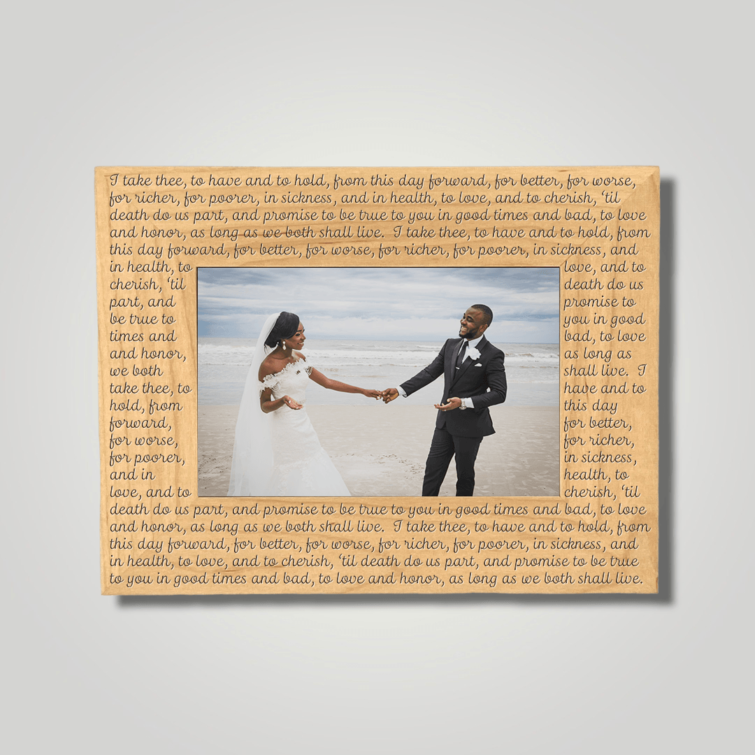 Wedding (small font) - Journey Frames