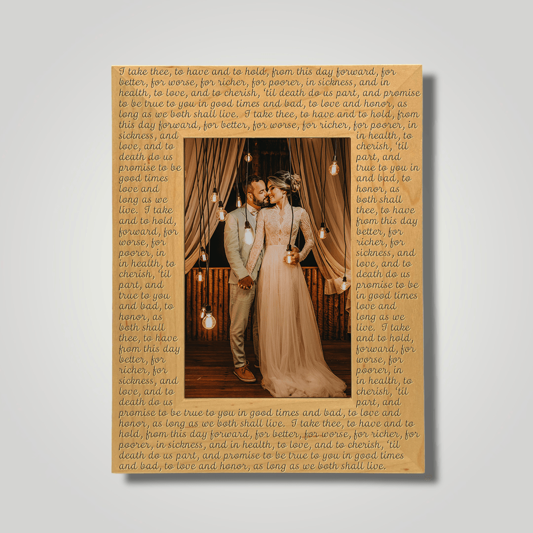 Wedding (small font) - Journey Frames