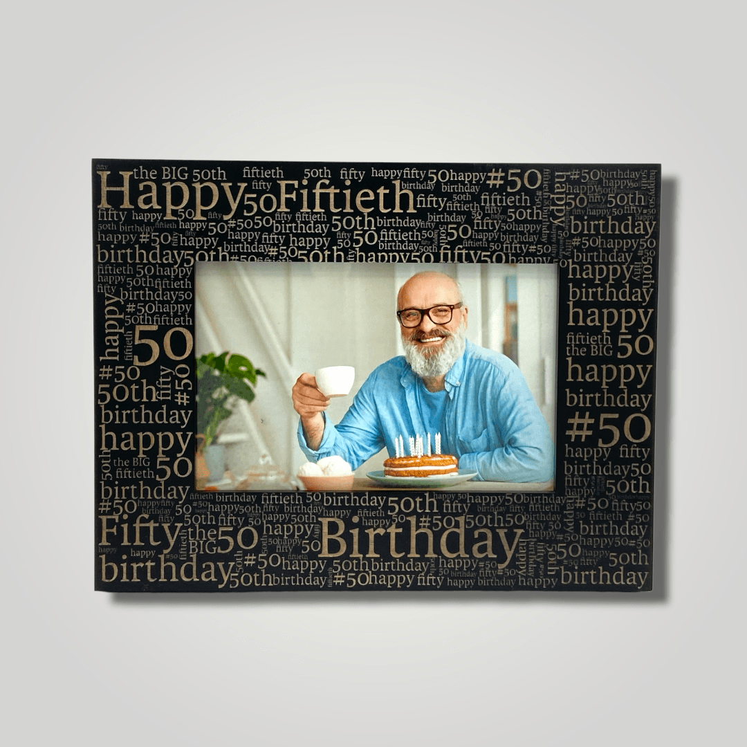 Fiftieth Birthday - Journey Frames