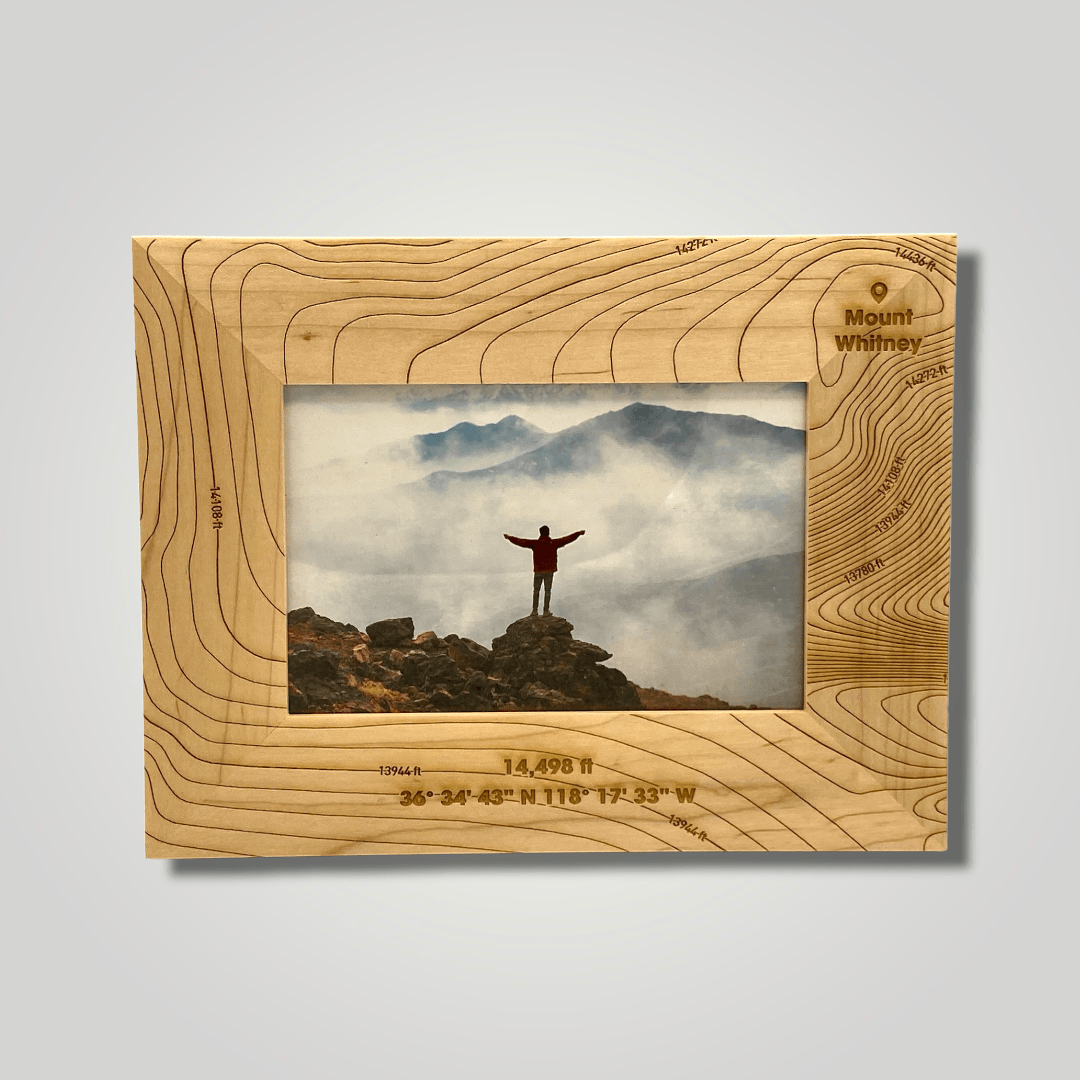 Mount Whitney (small font) - Journey Frames