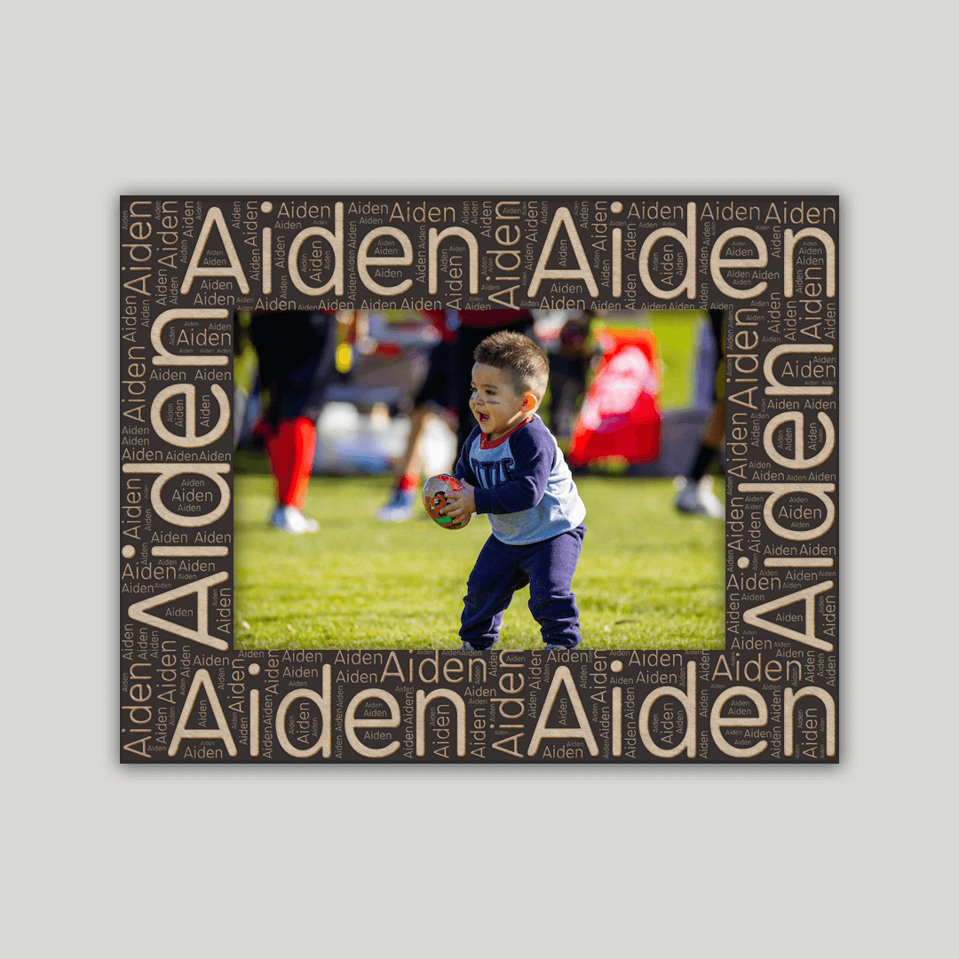 Aiden Name Frame - Journey Frames