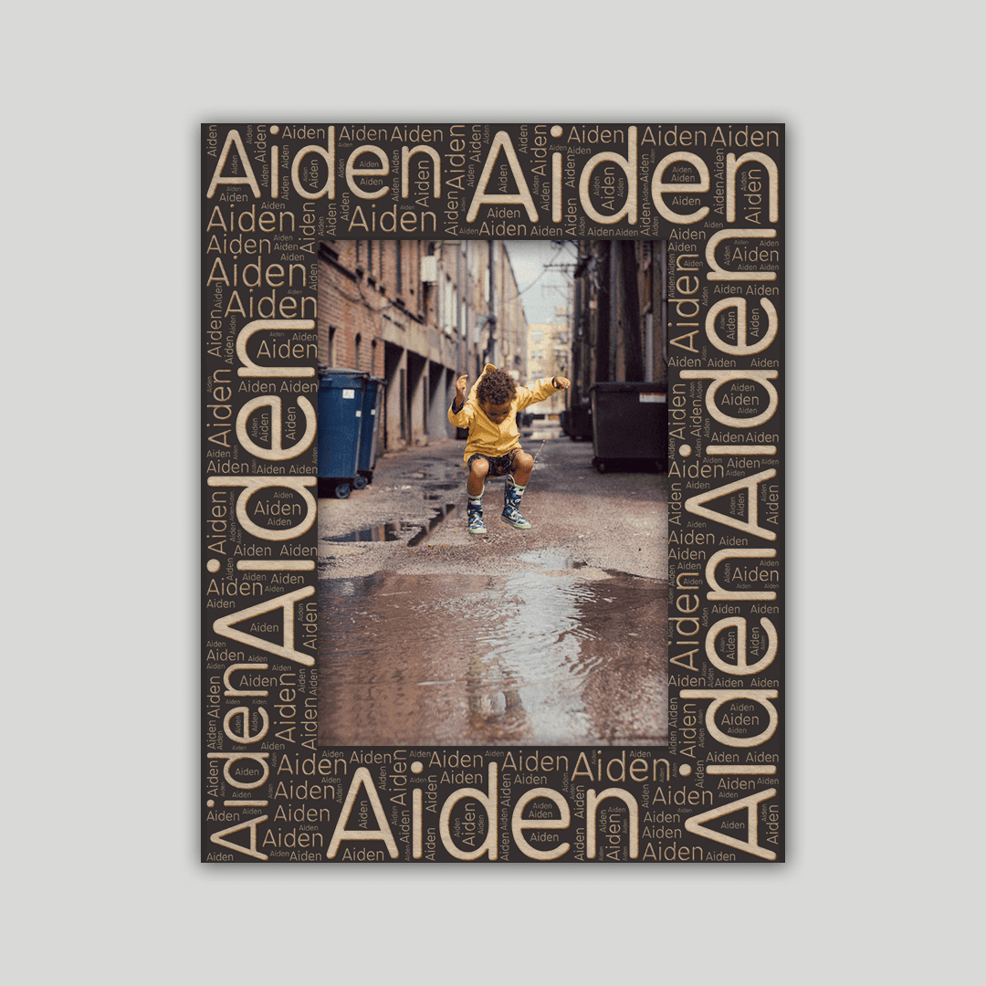 Aiden Name Frame - Journey Frames