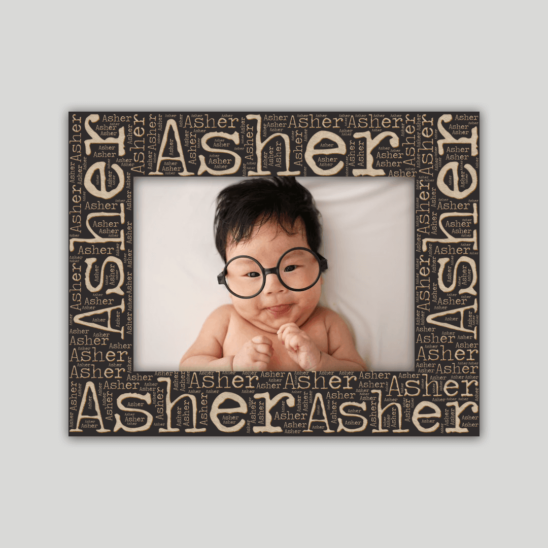 Asher Name Frame - Journey Frames
