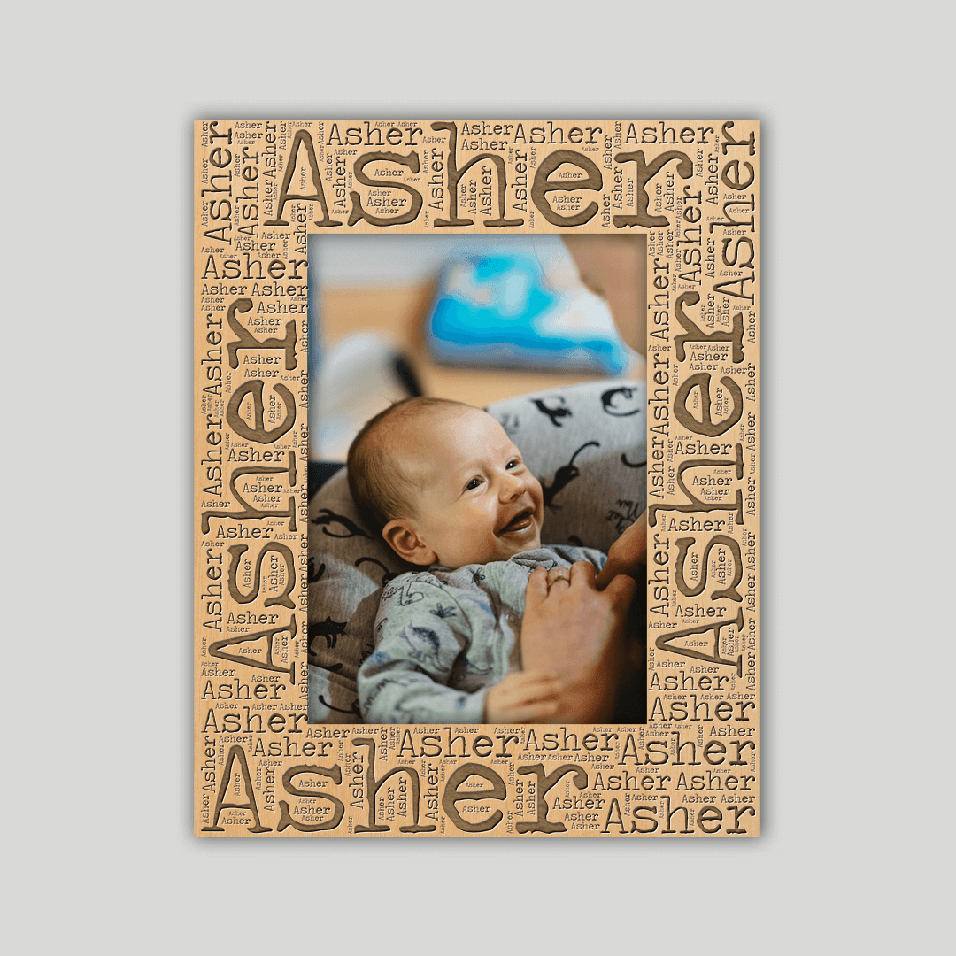 Asher Name Frame - Journey Frames