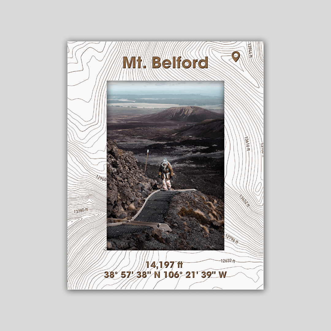 Mount Belford (large font)