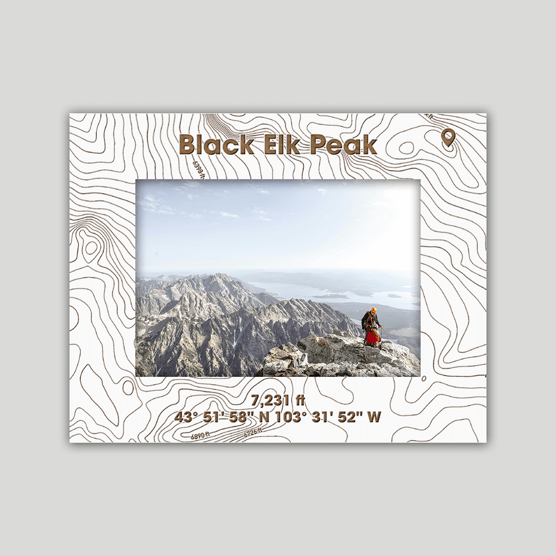 Black Elk Peak Photo Frame