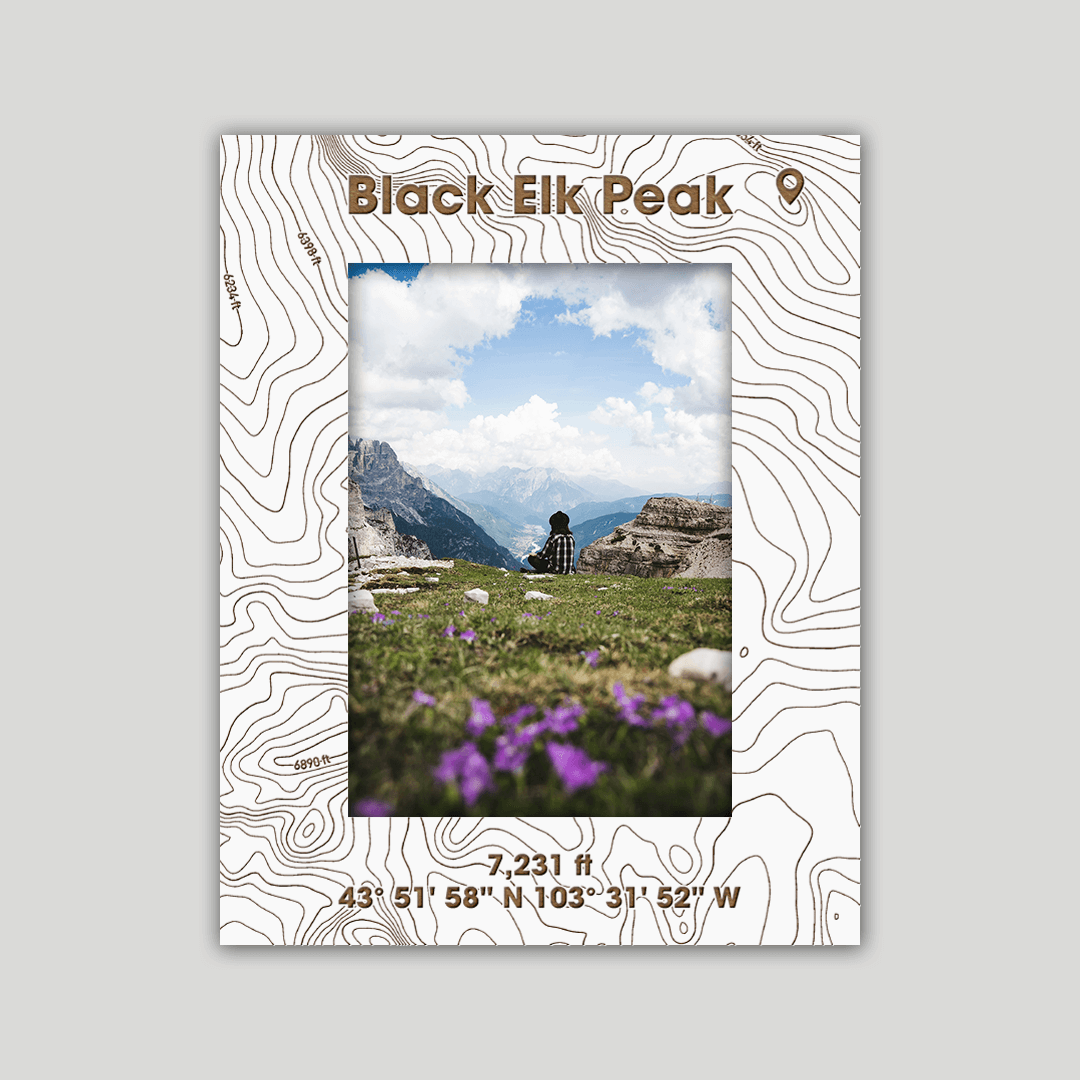 Black Elk Peak Photo Frame