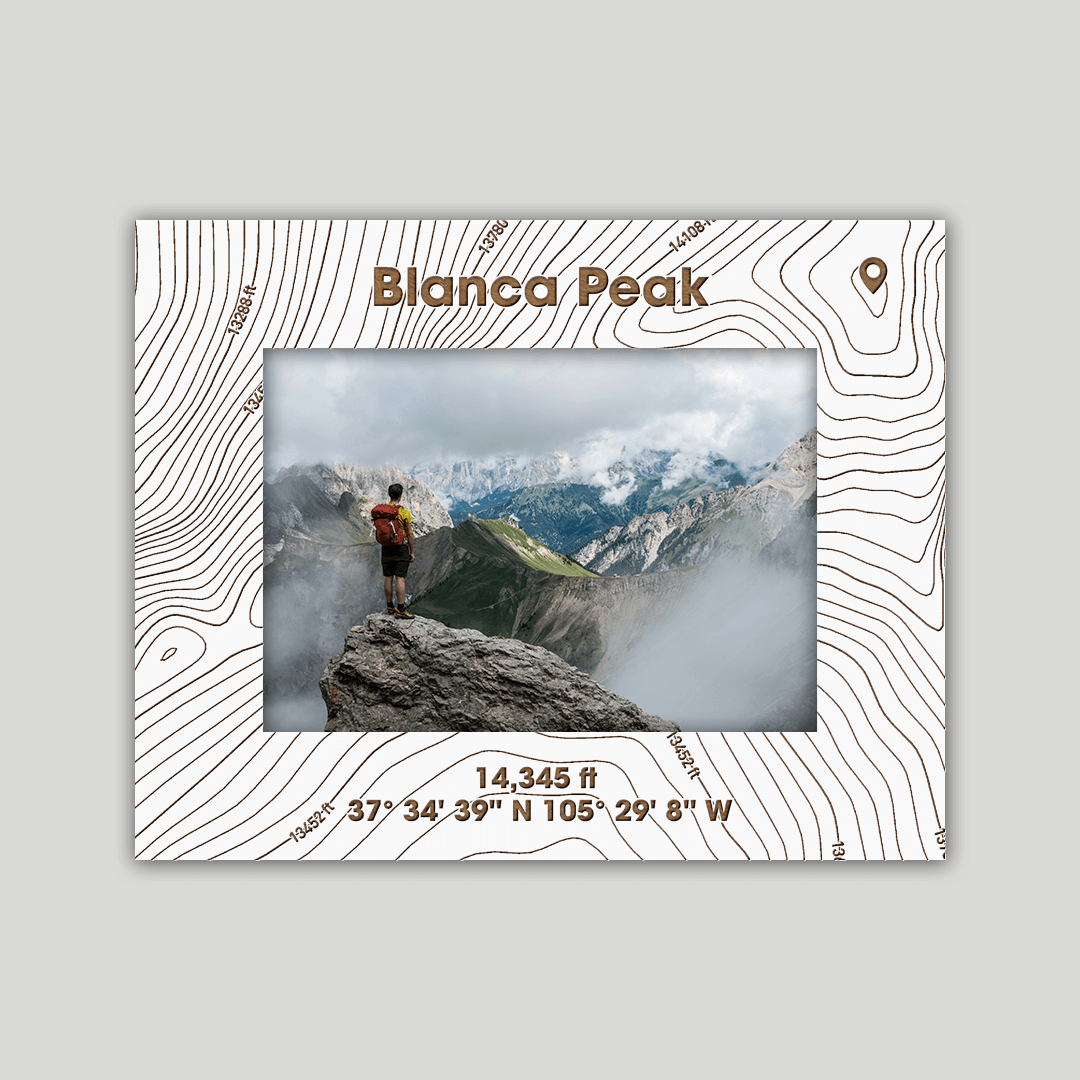 Blanca Peak Photo Frame