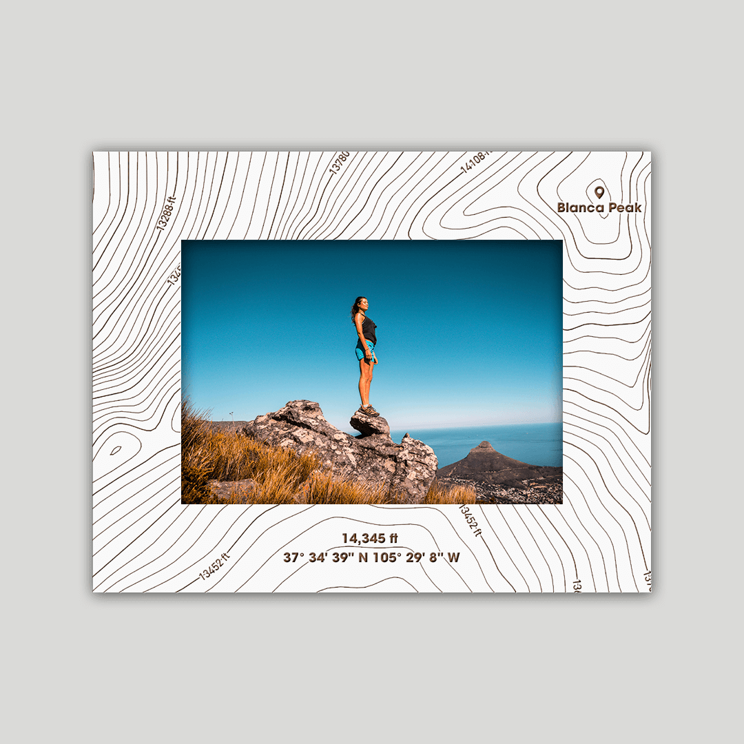 Blanca Peak Photo Frame
