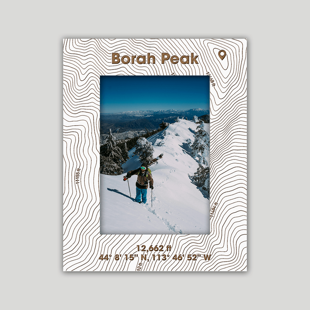 Borah Peak Photo Frame