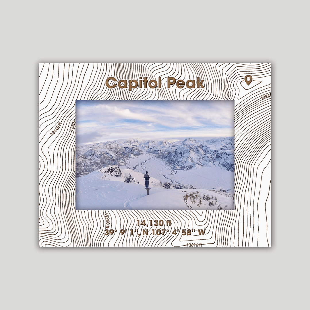 Capitol Peak Photo Frame
