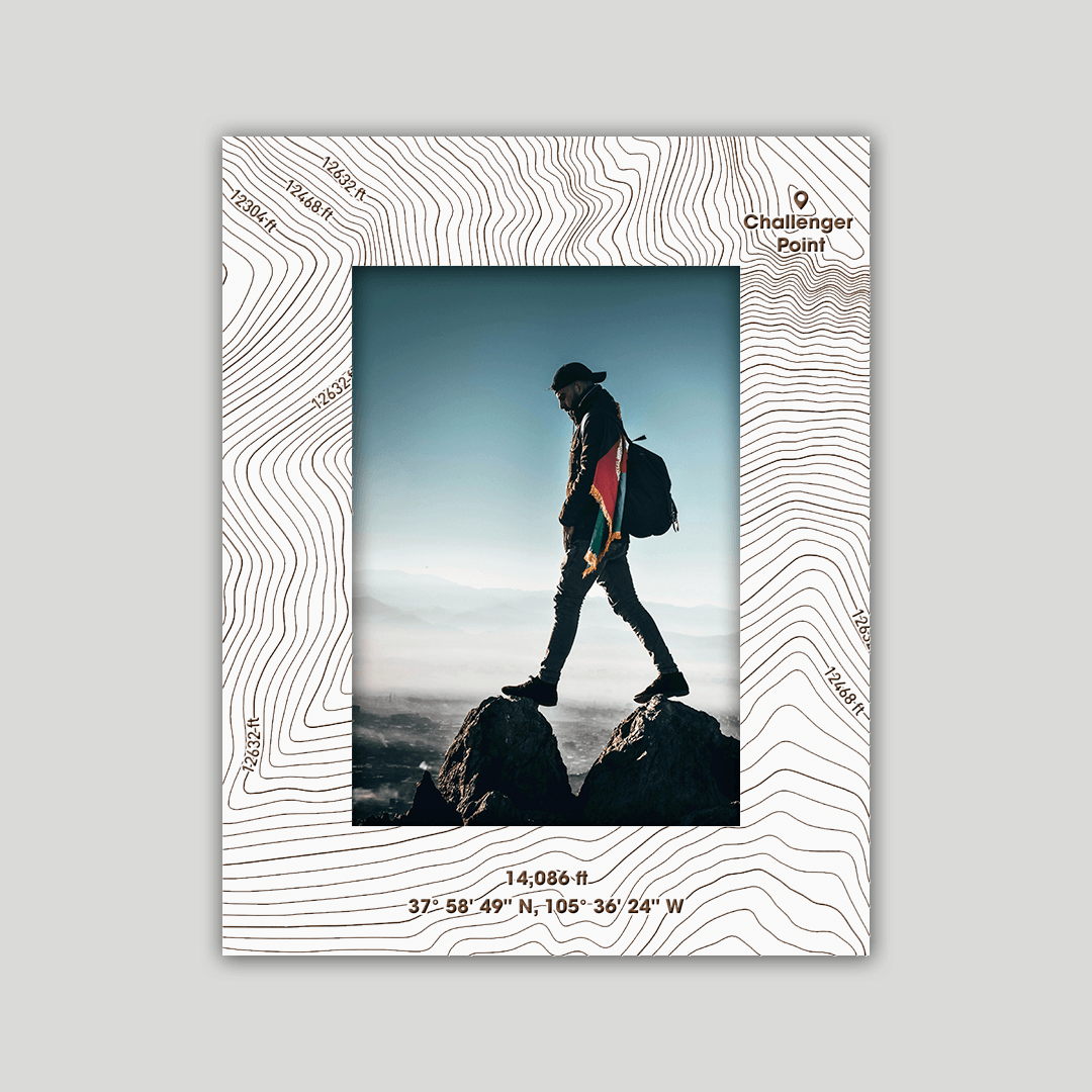 Challenger Point Photo Frame