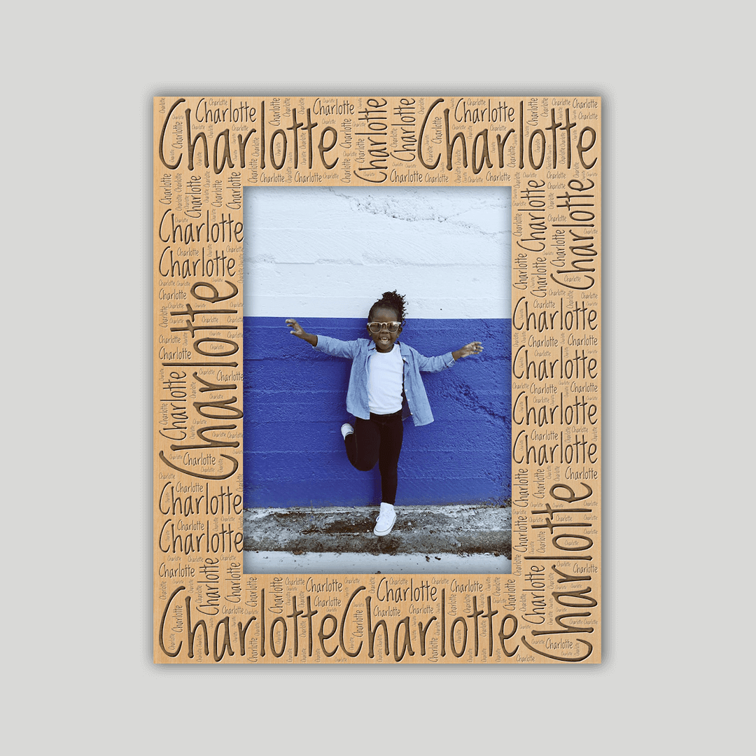 Charlotte Name Frame - Journey Frames