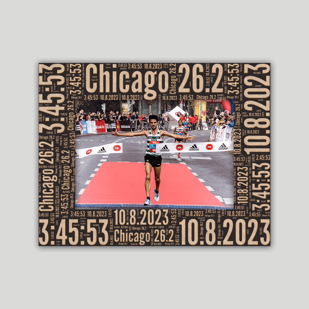 Chicago Marathon Photo Frame