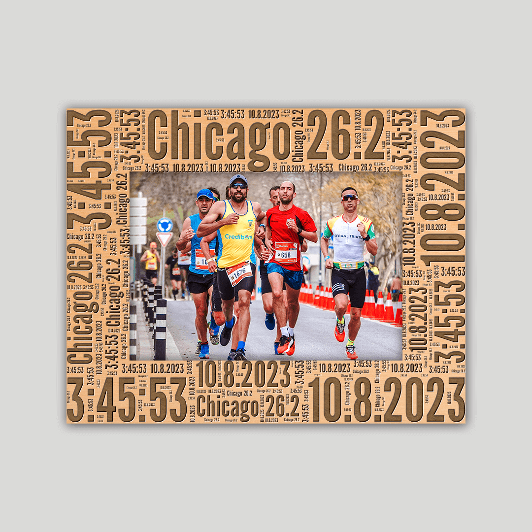 Chicago Marathon Photo Frame