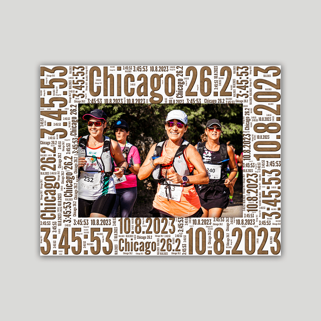 Chicago Marathon Photo Frame