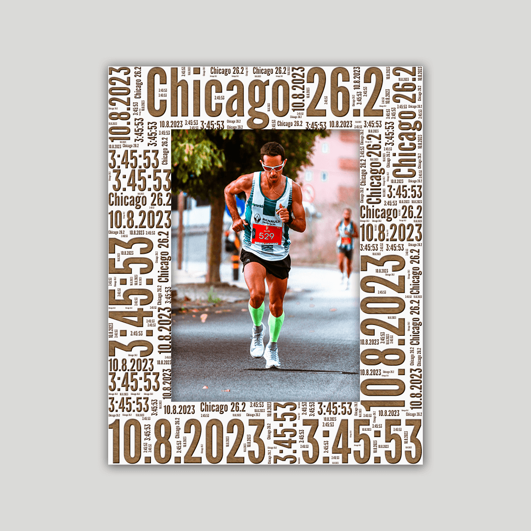 Chicago Marathon Photo Frame