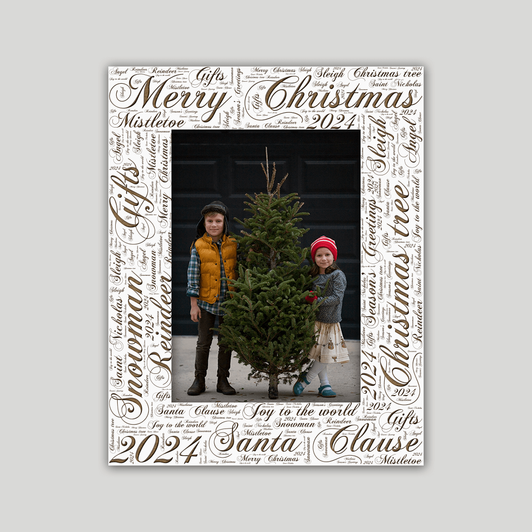 Christmas 2024 Photo Frame