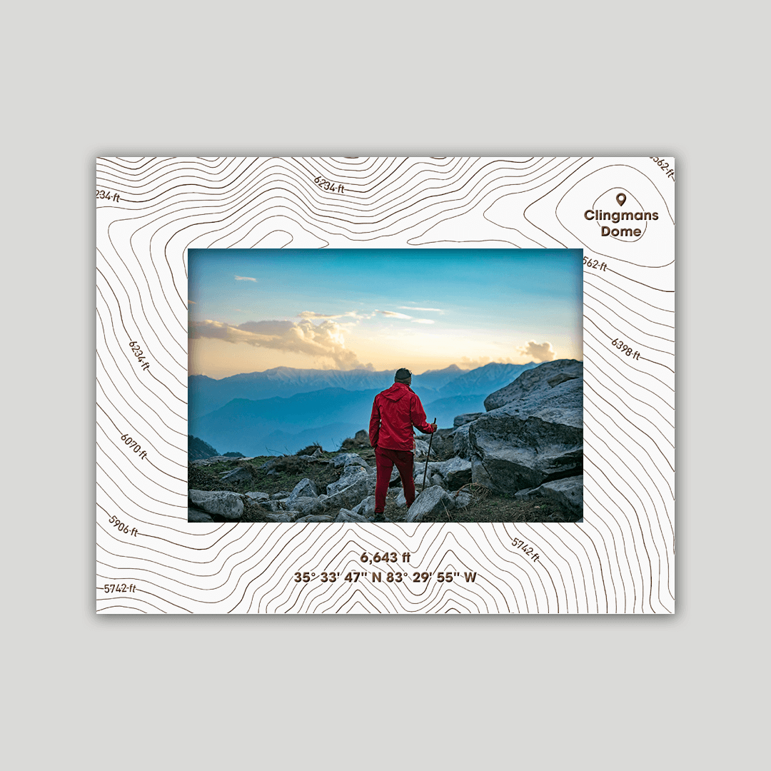 Clingmans Dome Photo Frame