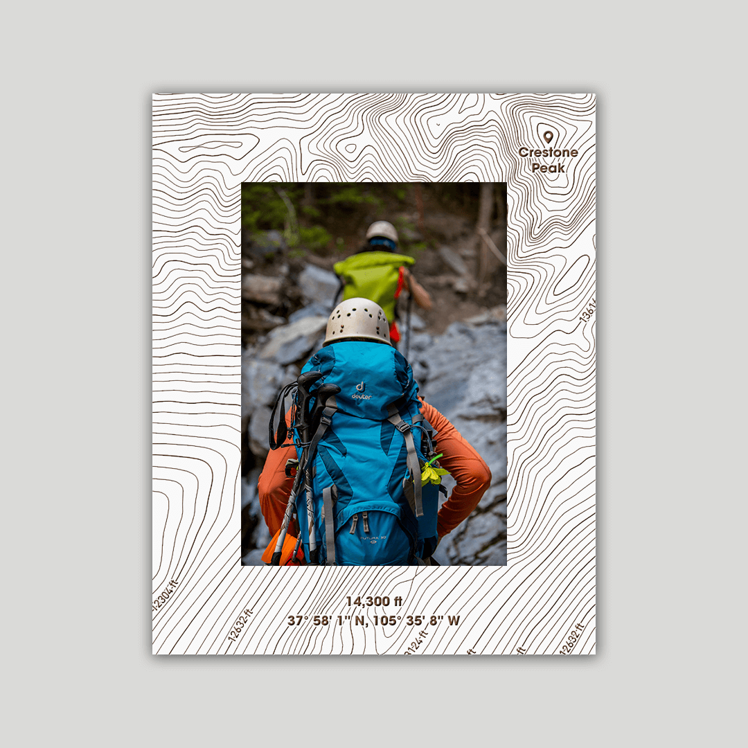 Crestone Peak Photo Frame