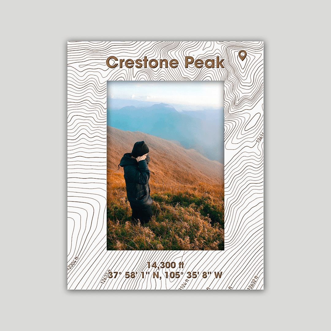 Crestone Peak Photo Frame