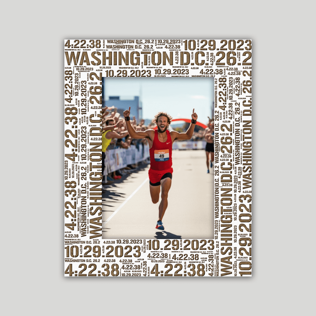 Washington D.C. Marathon - Journey Frames