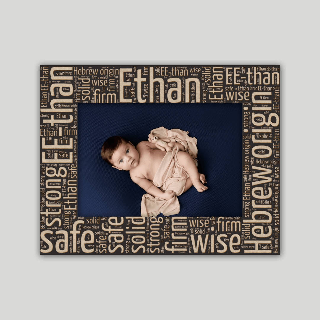 Ethan Origins Name Frame - Journey Frames